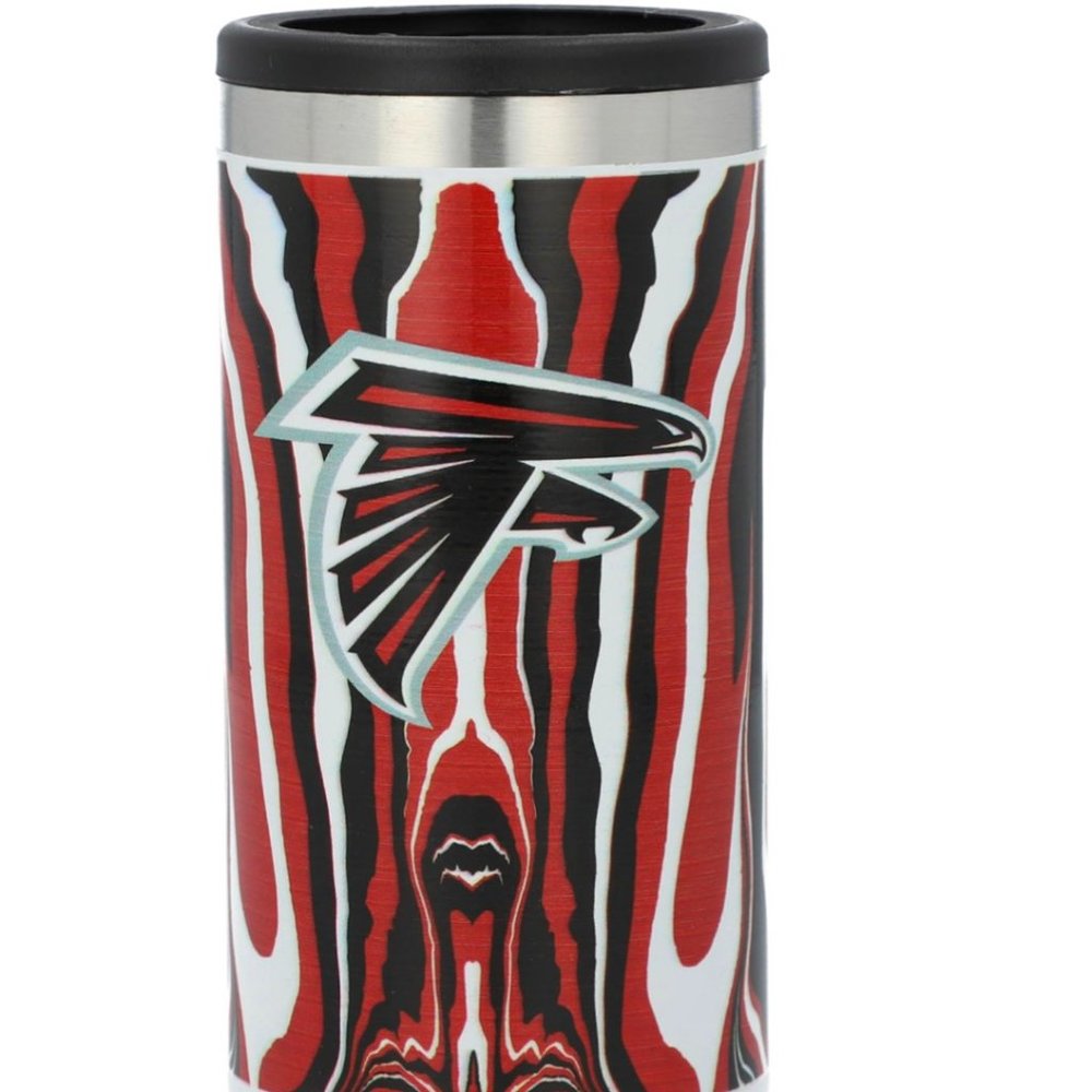 Atlanta Falcons Tie-Dye Slim Can Holder